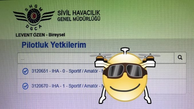 Levent Özen - Drone Ehliyeti