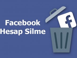 Facebook Hesap Silme