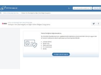 E-Devlet Üzerinden Adres Değişikliği Yapılır Mı?